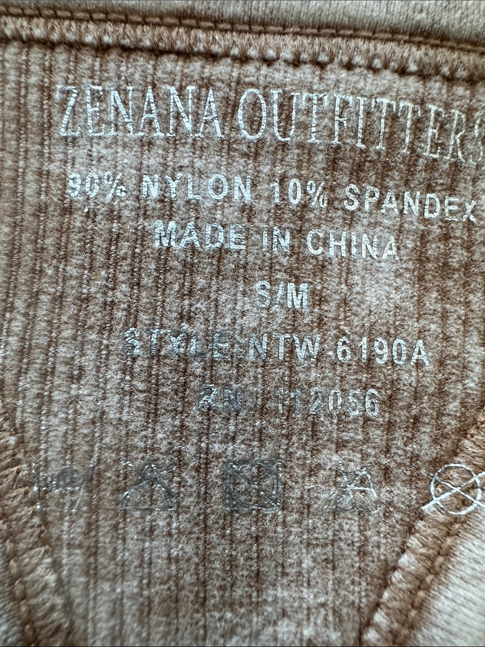 Zenana Ribbed Acid Washed Racerback Crop Top NWOT - Picture 7 of 9